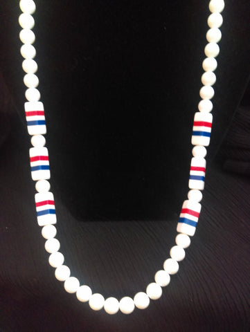 Red White & Blue Patriotic Necklace