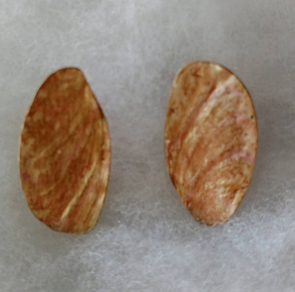 Rare "Berege" Designs Mid Century Magic... Soft peach very vintage..!