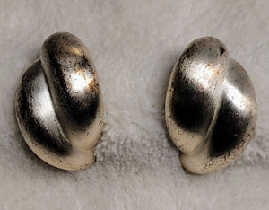 Ann Kline Vintage Modenist Silver Studs