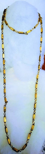 1960s Monet Necklace Classic Rare Barrel Chain