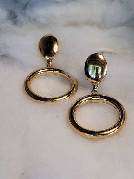 Monet Major Door Knockers Vintage  70s Style