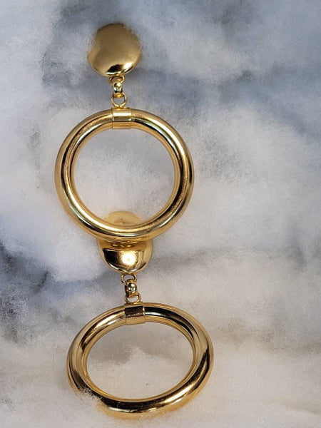 Monet Major Door Knockers Vintage  70s Style