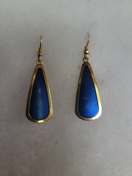 Lovely Laurel..! Stunning Blue & Gold Drop Delights...