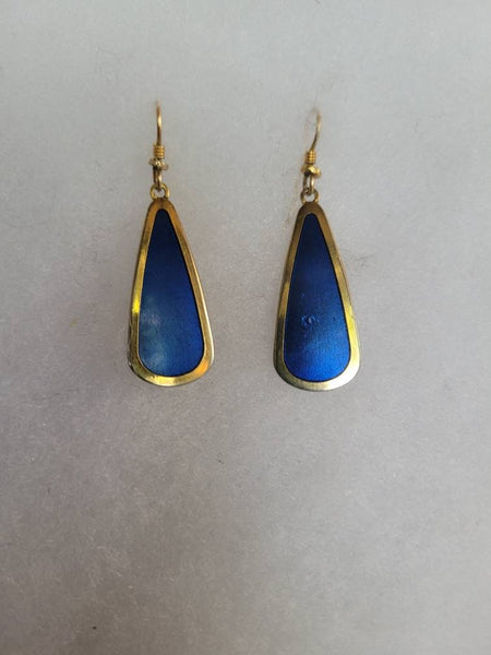 Lovely Laurel..! Stunning Blue & Gold Drop Delights...