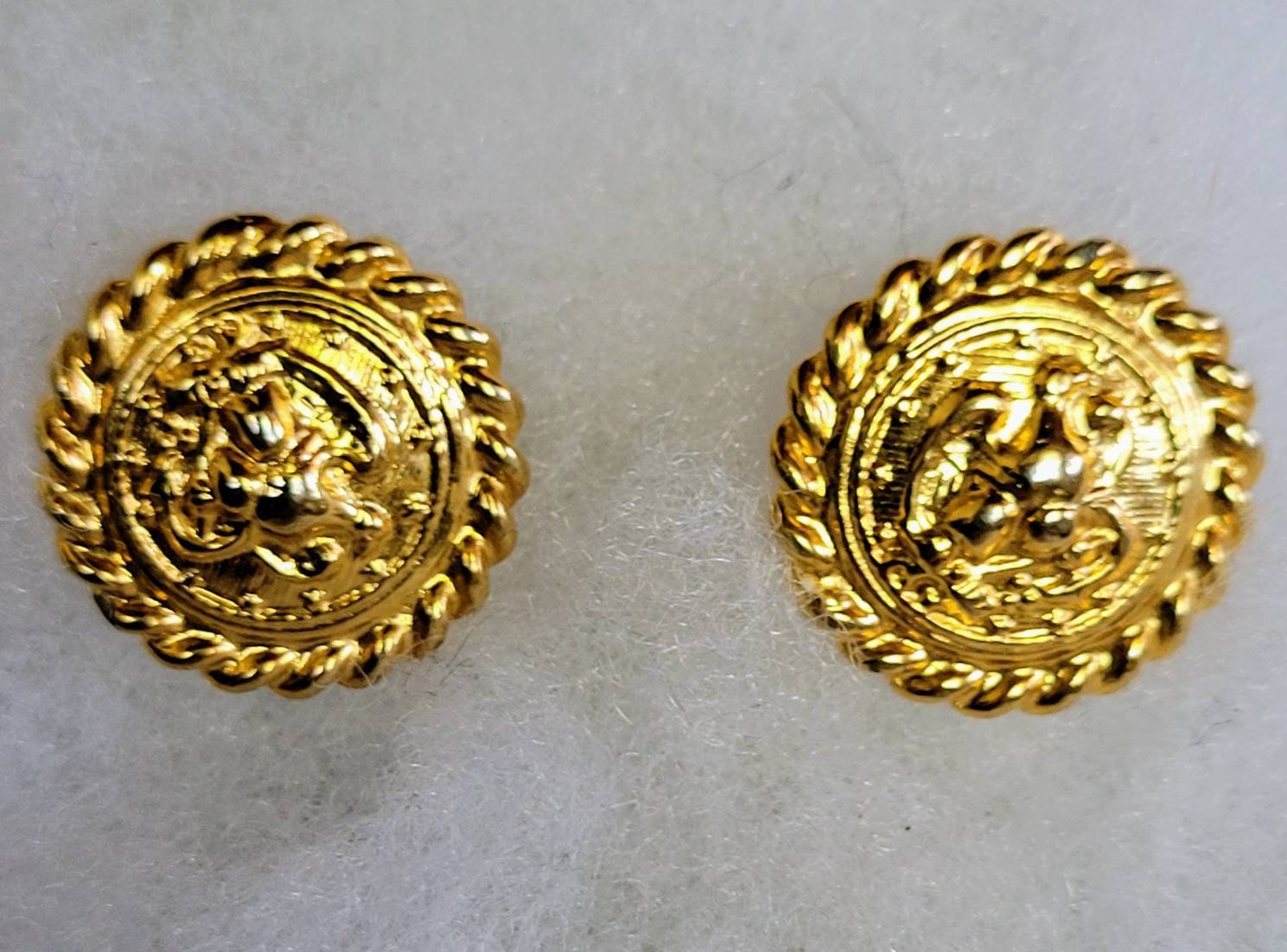 Graziano  Golden Era Earrings Mid Century Style