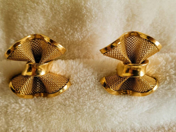 Glorious Golden Bows by Givenchy..! Rare & Rich Classics