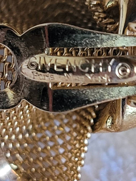 Glorious Golden Bows by Givenchy..! Rare & Rich Classics