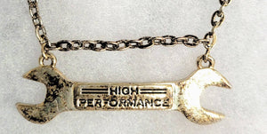 High Performance Vintage  Wrench Necklace Personalized "Joe"