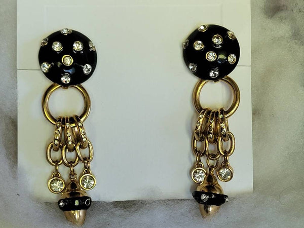 Eighties  Elegance Big Statement Earrings