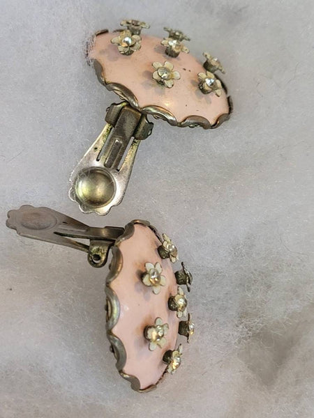 1940s Rhinestone Art Deco Baubles