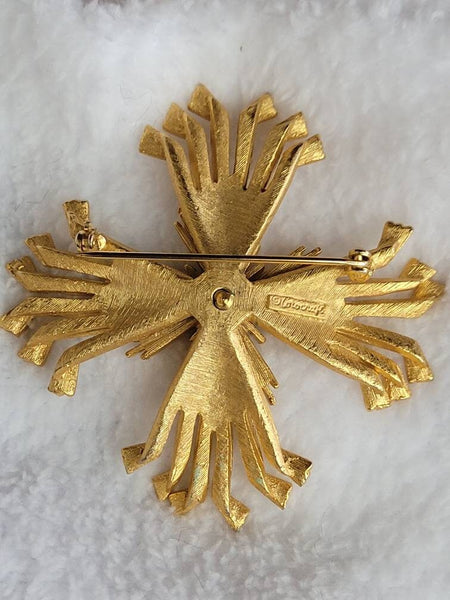 Corocraft Gold Maltese Cross