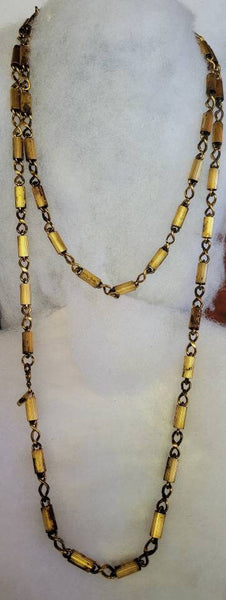 1960s Monet Necklace Classic Rare Barrel Chain