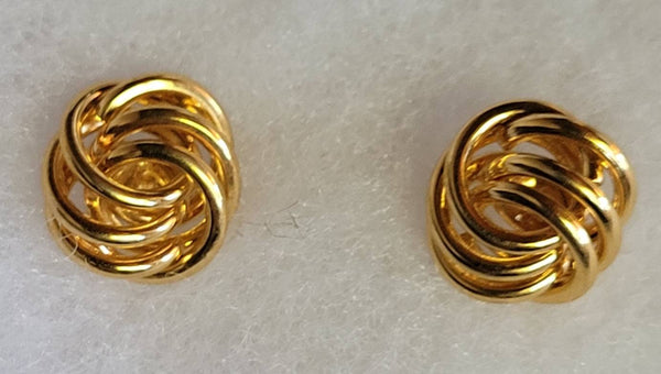 Monet Vintage Classics Earrings of Gold