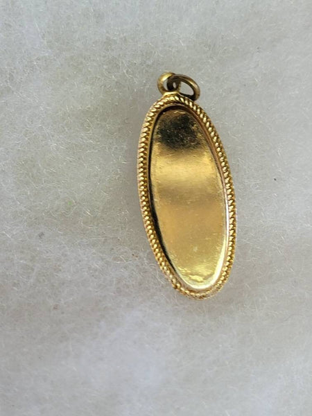 Fifties "Florals in Frame" Vintage Pendant