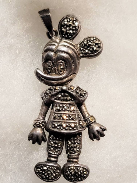 Articulated  Magical Mighty Mouse Pendant