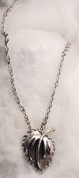 Designer Frank Tortilani Vintage  Detailed Nature Necklace FAB 50s STYLE