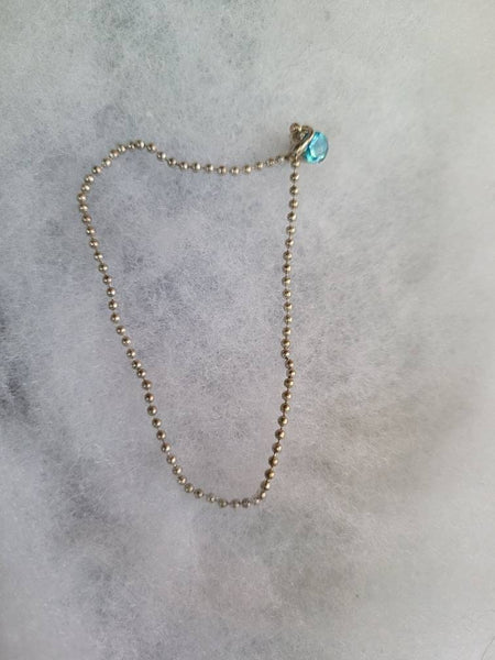 Rhinestone  & Drop Chain