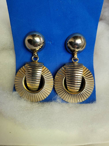 Statement Wear Classic Design Egyptian  Revival Silver Earrings