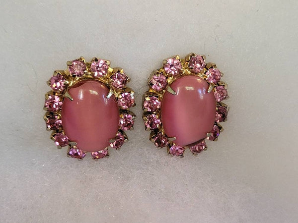 Luxurious  Pink Earrings Razzle Dazzle Shine