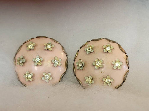 1940s Rhinestone Art Deco Baubles