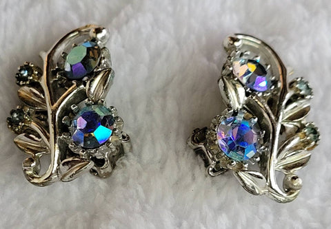 Coro Colorful Sparkle & Shine  Aurora Borealis 1950s