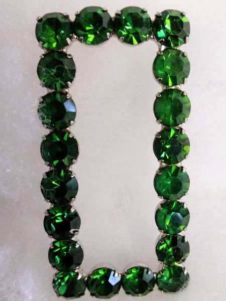 Gorgeous Green Stones Vintage Belt Sash