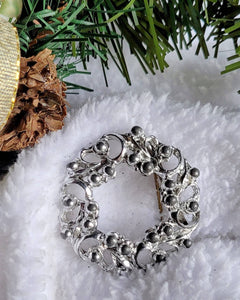 Vintage Silver Wreath