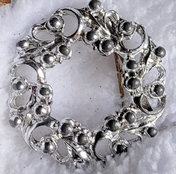 Vintage Silver Wreath