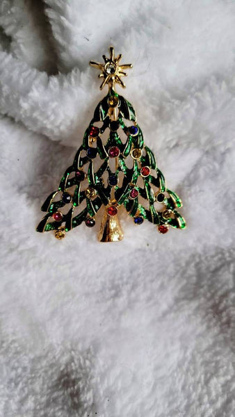 Merry Christmas Tree Vintage Style