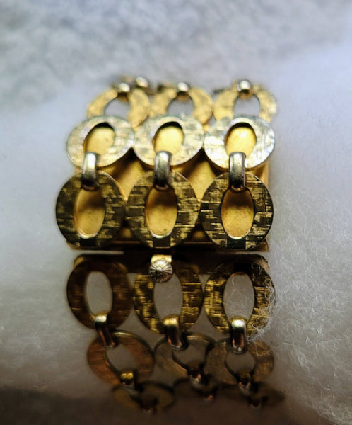 Sandor Sensation Vintage Gold Link 1950s Style