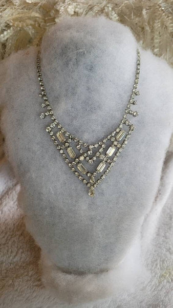 Dazzling Diamante  Collection 1950s Brilliance.  Dozens of Rhinestones Dancing in the Light.