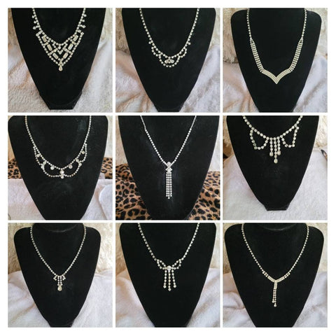 Dazzling Diamante Collection Spakling  Crystal Rhinestones 1950s Mid Century Vintage Treasure of Radiant Rhinestone Jewelry Fancy Fashion