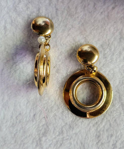 Eighties Monet Earrings  Egyptian Revival Inspiration Hot..!