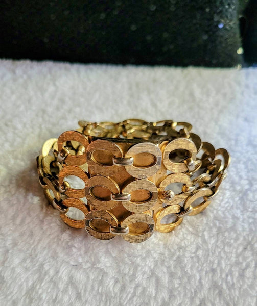 Sandor Sensation Vintage Gold Link 1950s Style