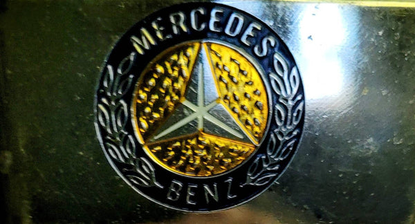 Vintage Mercedes Benz Money Clip From Mid Century Men's Collection Classic Car Accessories Vintage Cash Stash Benz Bucks
