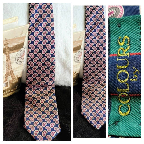 Vintage Necktie by Alexander Juliann 80s  Sharp Designer Loves Colorful Bold Looks. Ladies  Use Ties as A Sash... On A Hat... As A Tie..!