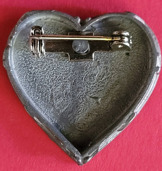 Love Says It All... Vintage Pewter Pin Spells LOVE Sweethearts Gifts Jewelry LoveGifts Loves Heals All Celebrating Love Jewelry Pin