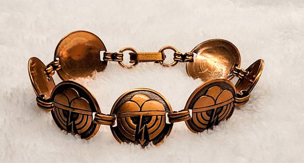 Cool Copper Cloud Vintage Bracelet