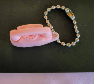 Princess Phone It's Little It's Lovely and It Lights..! These Keychains were Treasures Especially when You got Your Phone 1960 Dream Indeed