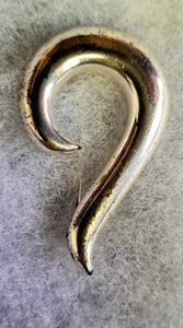 Napier  Question  Mark Rough Vintage Pin Worn Well