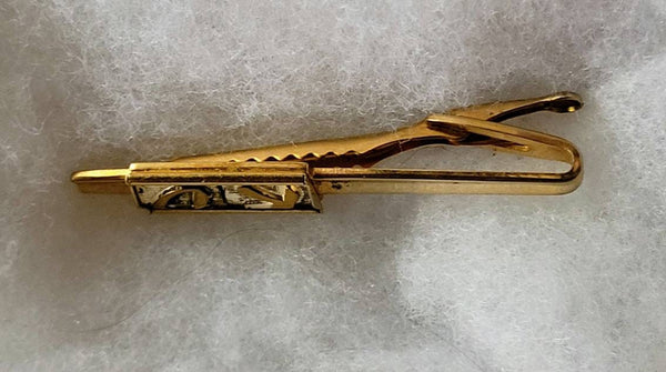 Vintage Hadleys Tie Chain Bar Mid Century Collection Initals Personalized for K.D. Picture Perfect Personal Vintage Classic Gift
